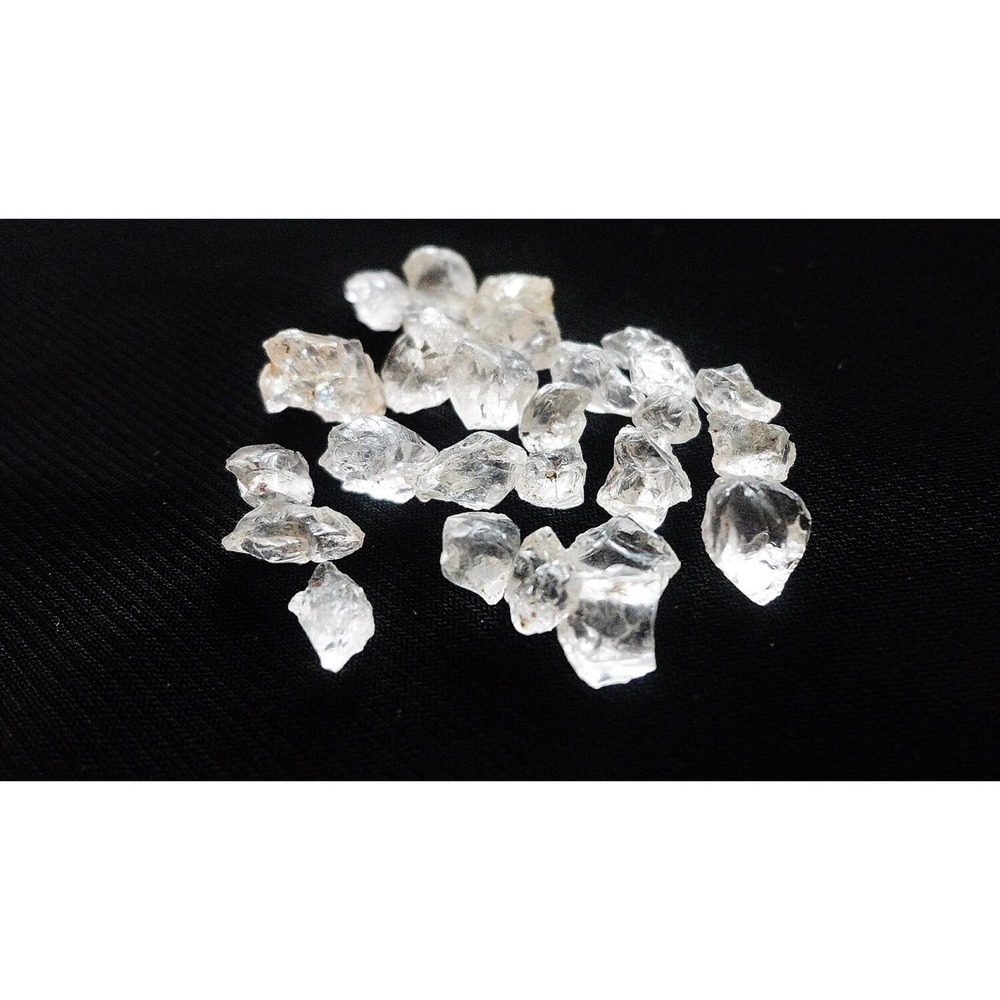 10 pcs size 5-9mm Quartz Raw Rough Natural Undrilled Loose Gemstone Bulk Quartz